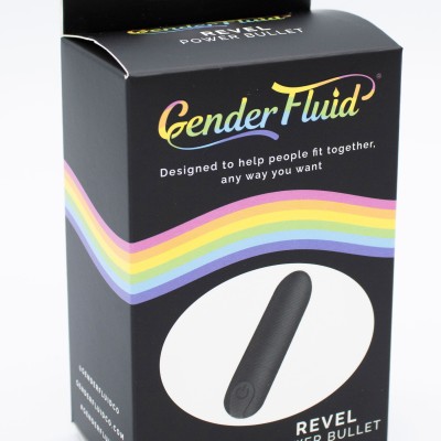 Gender Fluid Revel Power Bullet - Matte Black