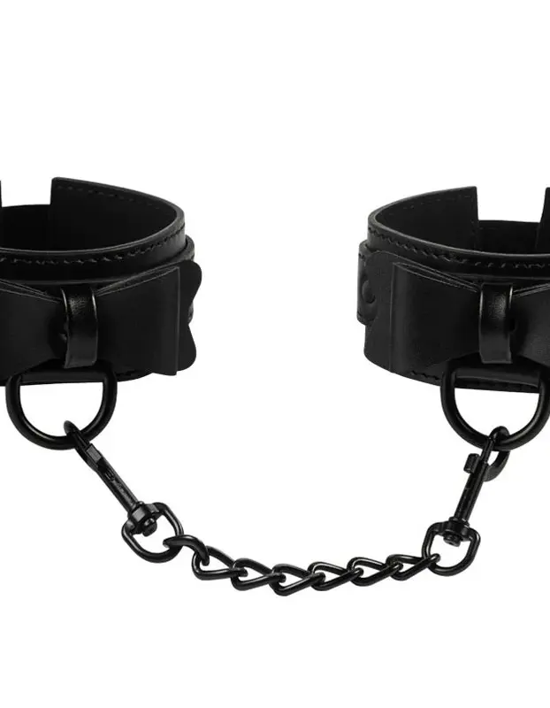 Bow Tie Cuffs - Black