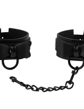 Bow Tie Cuffs - Black