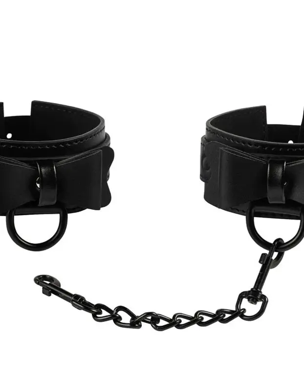 Bow Tie Cuffs - Black
