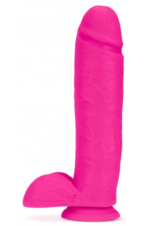 Au Naturel - Bold - Huge - 10 Inch Dildo - Pink