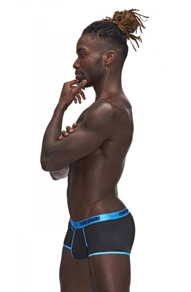 Casanova Uplift Mini Shorts - Large - Black/blue