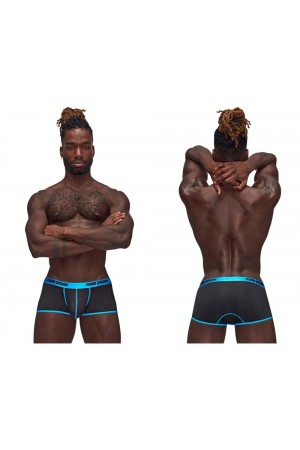 Casanova Uplift Mini Shorts - Large - Black/blue