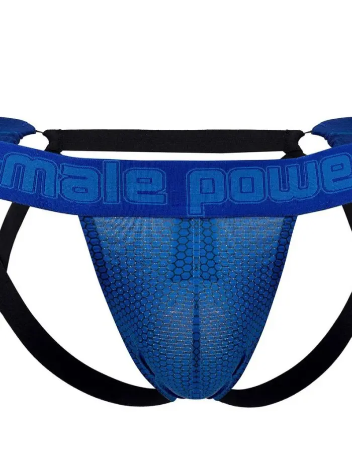 Sexagon Strappy Ring Jock - Large/x-Large - Royal