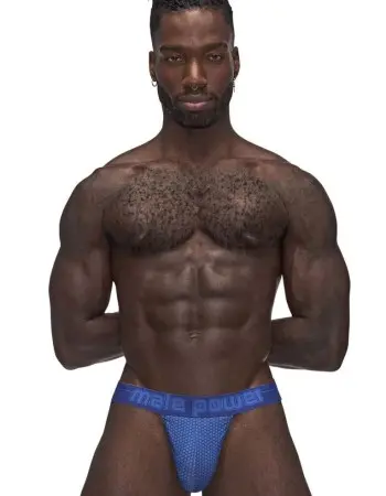 Sexagon Strappy Ring Jock - Large/x-Large - Royal