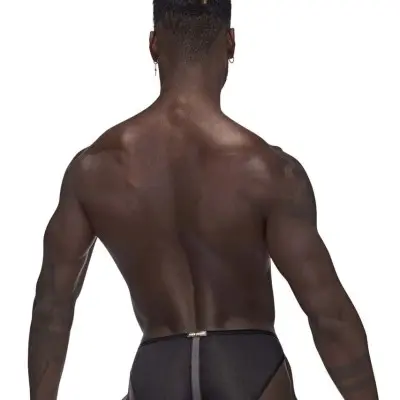 Landing Strip Bikini Brief - Medium - Black