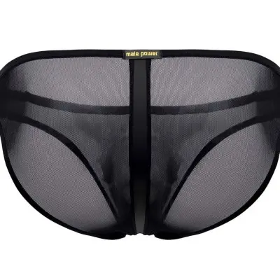 Landing Strip Bikini Brief - Medium - Black