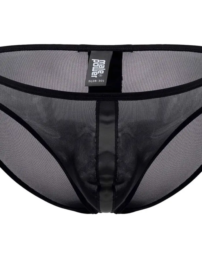 Landing Strip Bikini Brief - Medium - Black