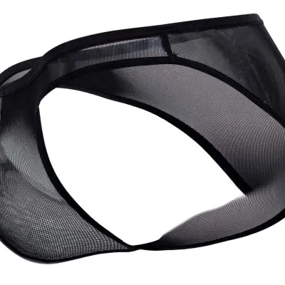 Landing Strip Bikini Brief - XL - Black