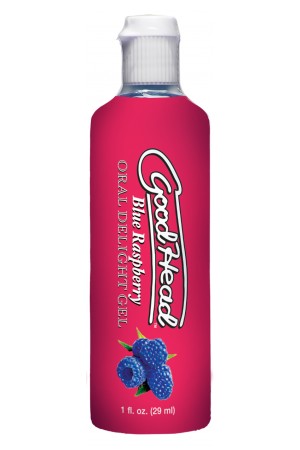 Goodhead - Oral Delight Gel - Blue Raspberry - 1  Oz. - Bulk