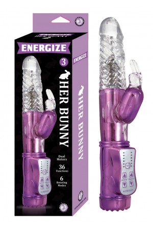 Energize Her Bunny 3 - Purple