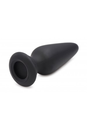 Snap-on Interchangeable Small Silicone Anal Plug