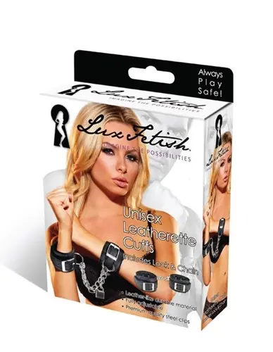Unisex Leatherette Cuffs
