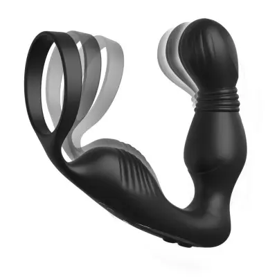 Anal Fantasy Elite Ass-Gasm P-Spot Milker - Black