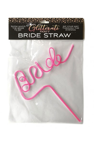 Glitterati Bride Straw