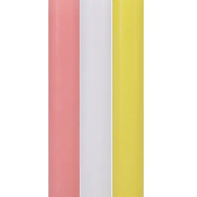Japanese Drip Candles - 3 Pack - Pink, White, Yellow