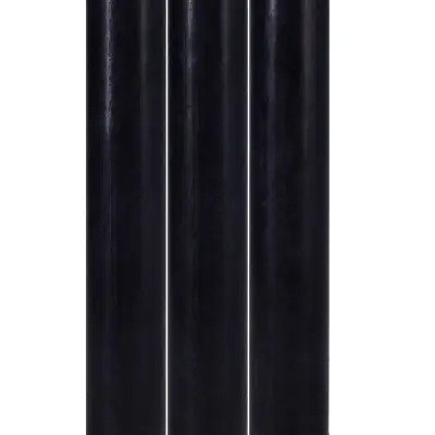 Japanese Drip Candles - 3 Pack - Black