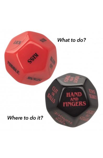 Naughty Bits Roll Play Naughty Dice Set