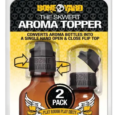 The Skwert Aroma Topper - 2 Pack - 1 Small and 1 Large Thread Adapter