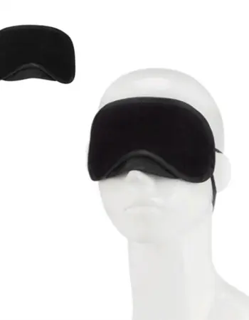 Peek-a-Boo Love Mask - Black