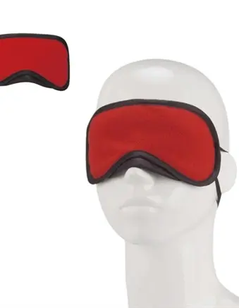 Peek-a-Boo Love Mask - Red