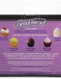 Goodhead - Oral Delight Gel - Cupcake - 5 Pack - 1 Fl. Oz.