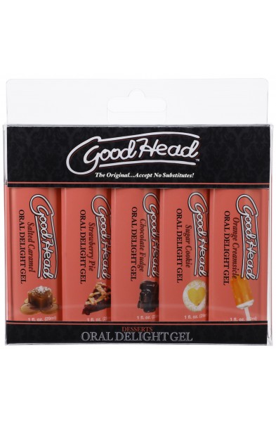 Goodhead - Oral Delight Gel - Dessert - 5 Pack - 1 Fl. Oz.