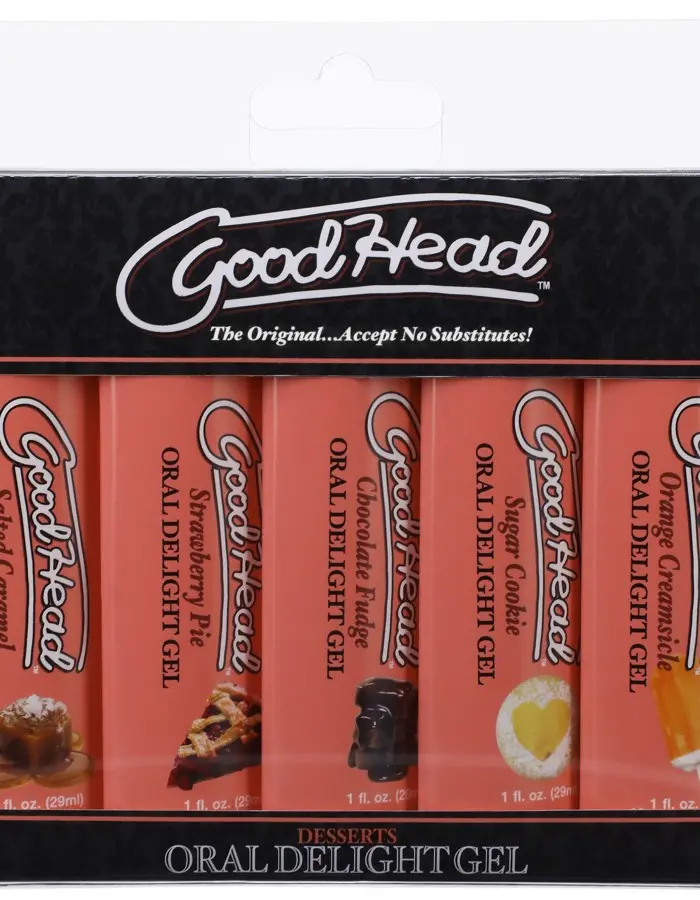 Goodhead - Oral Delight Gel - Dessert - 5 Pack - 1 Fl. Oz.