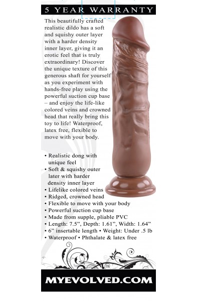 Realistic Dong - 7 Inches - Dark