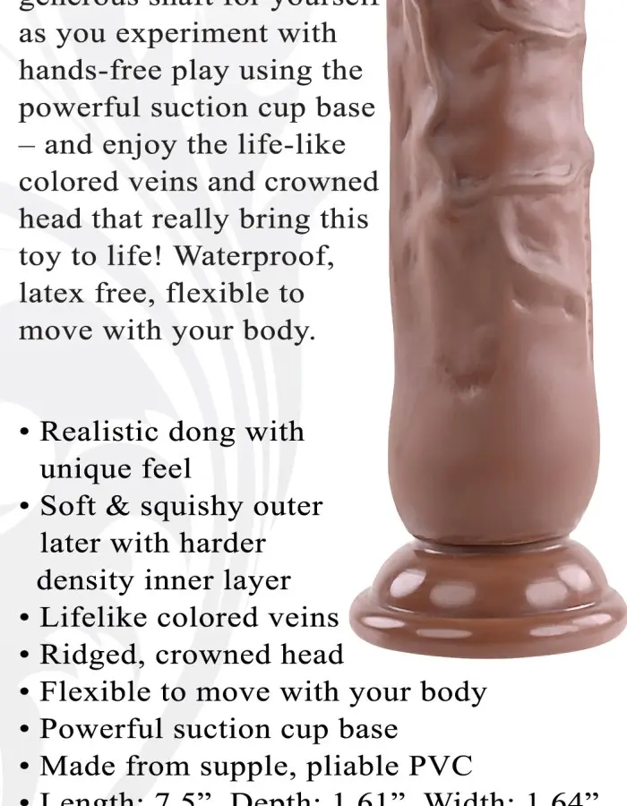 Realistic Dong - 7 Inches - Dark