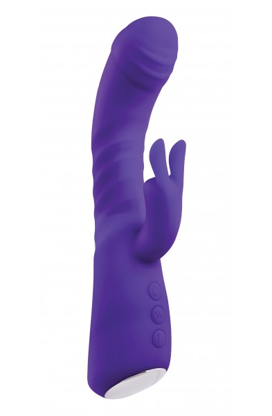 Eve's Posh Thrusting Warming Rabbit - Purple