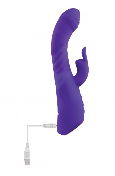 Eve's Posh Thrusting Warming Rabbit - Purple