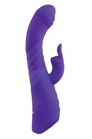 Eve's Posh Thrusting Warming Rabbit - Purple