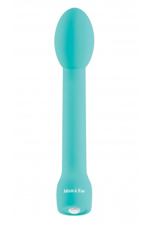 Adam and Eve Rechargeable Silicone G-Gasm Delight  - Aqua