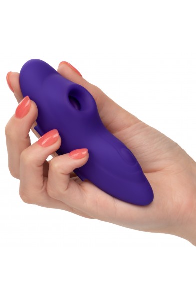 Lock-N-Play Remote Suction Panty Teaser - Purple