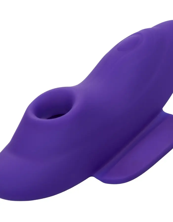 Lock-N-Play Remote Suction Panty Teaser - Purple
