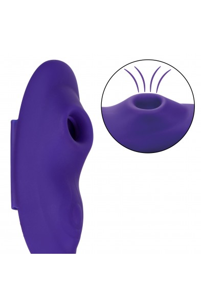 Lock-N-Play Remote Suction Panty Teaser - Purple