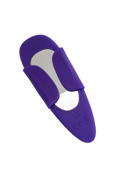 Lock-N-Play Remote Suction Panty Teaser - Purple