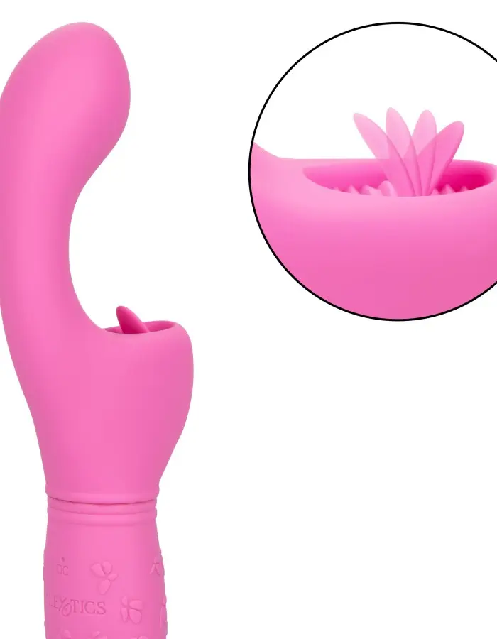 Rechargeable Butterfly Kiss Flicker - Pink
