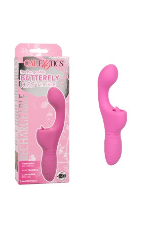 Rechargeable Butterfly Kiss Flicker - Pink