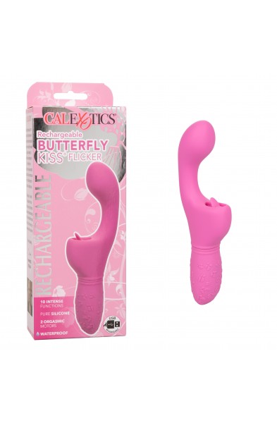 Rechargeable Butterfly Kiss Flicker - Pink