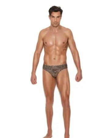 Men's Thong Back Brief - Small/medium - Animal