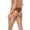 Men's Fishnet Thong Back Brief - Small/medium -  Black