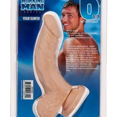 Cloud 9 Working Man 6.5 Inch With Balls - Your Surfer - Light