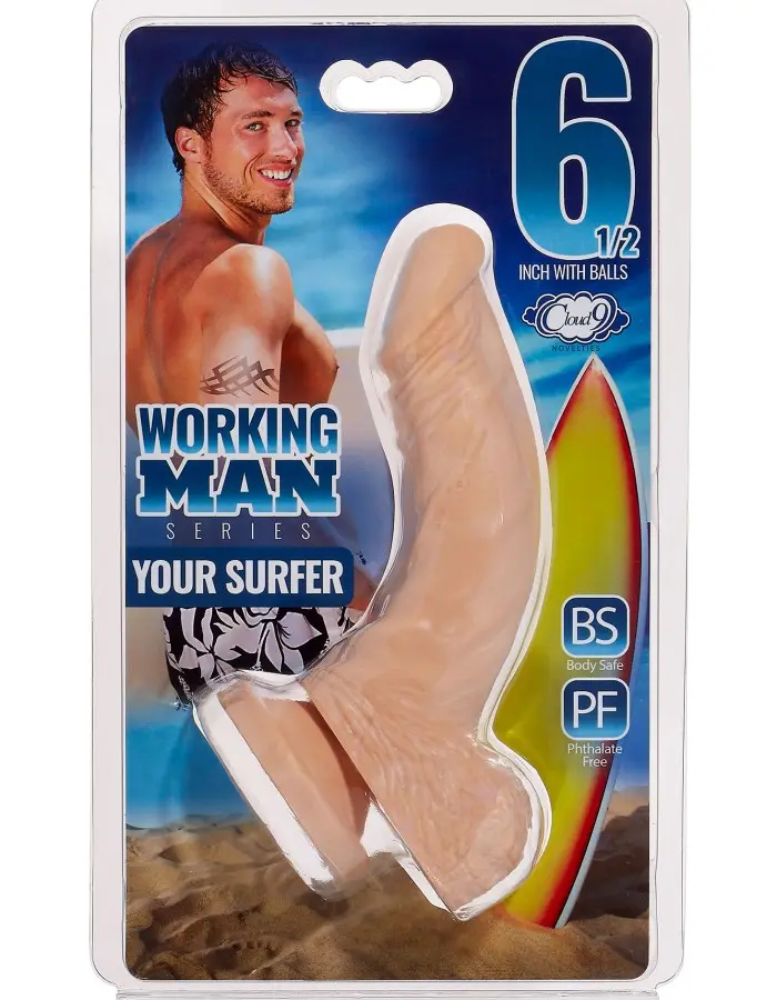 Cloud 9 Working Man 6.5 Inch With Balls - Your Surfer - Light