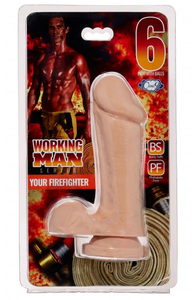 Cloud 9 Working Man 6 Inch With Balls - Your  Firefighter - Light