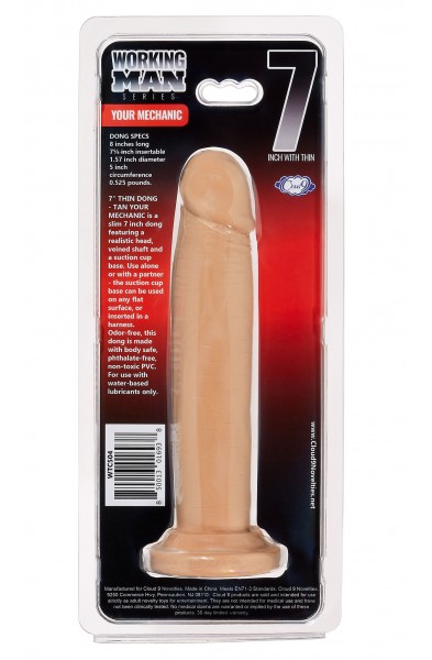 Cloud 9 Working Man 7 Inch- Your Mechanic - Tan