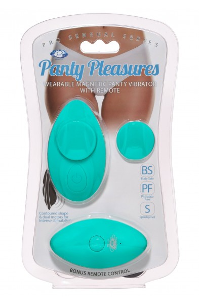 Cloud 9 Panty Pleasures Magnetic Panty Vibe - Teal