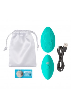 Cloud 9 Panty Pleasures Magnetic Panty Vibe - Teal