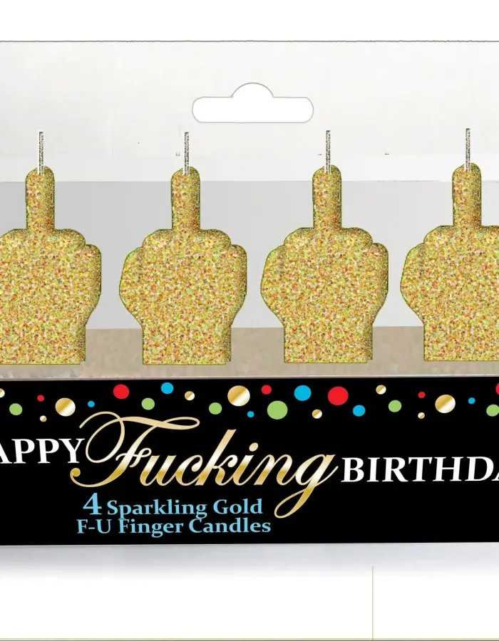 Happy Fucking Birthday Candle Set